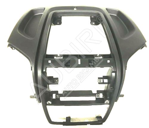 Center console Fiat Ducato 2006-2014 - 2-DIN radio, heating control