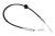 Handbrake cable Fiat Ducato 1994-2002 front, 1059/761 mm