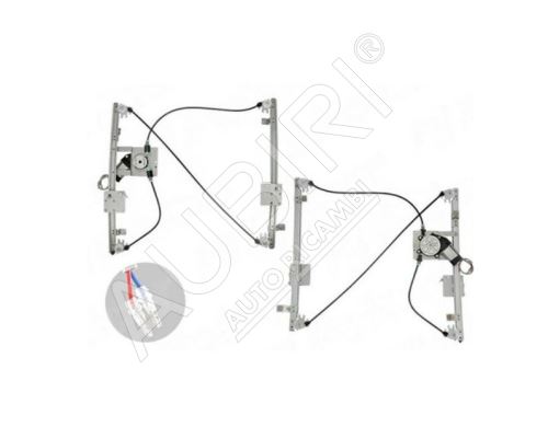 Window regulator Citroën Berlingo 1996-2008 front, left with motor