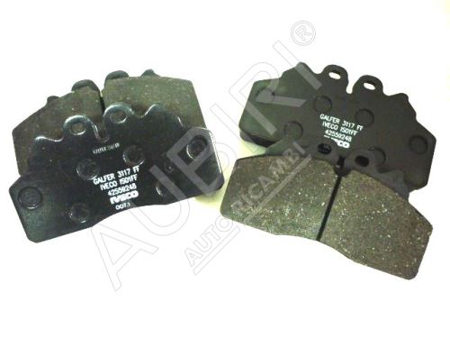 Brake pads Iveco EuroCargo 75/80/100E 2008 front/rear