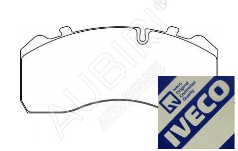 Brake pads Iveco EuroCargo since 2000 120E-320E front/rear