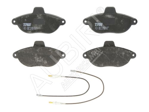 Brake pads Fiat Scudo 1995-2006 front, 2-sensors, system BENDIX