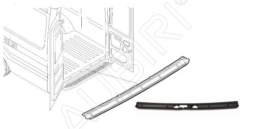 Floor molding Iveco Daily since 2016 rear