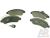 Brake pads Fiat Ducato 250/2014 rear
