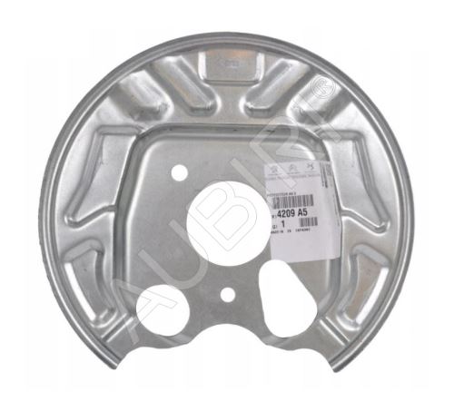 Disc cover plate Citroën Berlingo, Peugeot Partner 1996-2007 rear, right