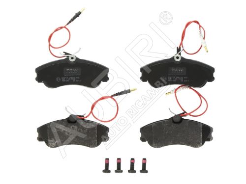 Brake pads Citroën Berlingo, Peugeot Partner 1996-2007 front, 4-sensors