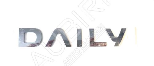 Emblem ''DAILY'' Iveco Daily since 2014 back