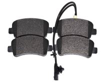 Brake pads Renault Master since 2010 rear, 1-sensors, 128 mm