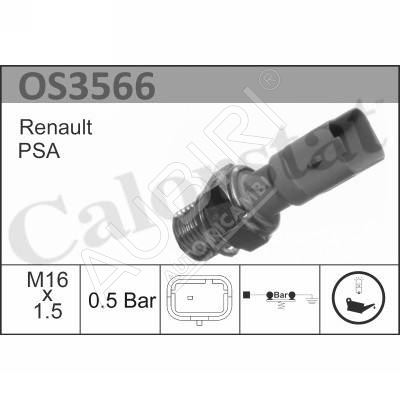 Oil Pressure Switch Fiat Ducato 94-06, Scudo 1995-2007 1.9/2.0D, Fiorino since 2007 1.4i