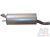 Muffler Fiat Doblo 2000-2010 rear 1.9 JTD/1.3 MJTD