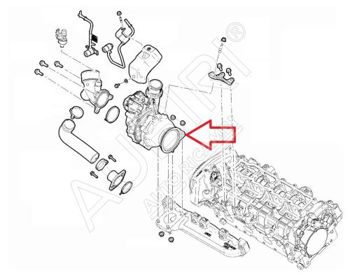 Turbocharger Fiat Ducato since 2021 2.2D - 117/132KW