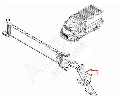 Oil cooler hose Fiat Ducato since 2021 2.2D automatic transmission