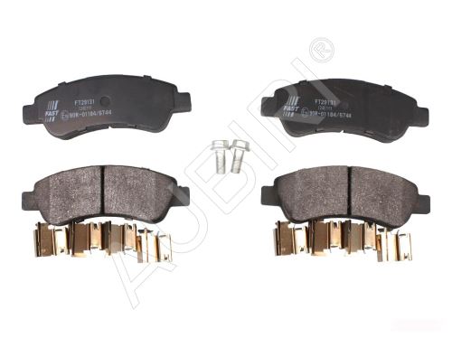 Brake pads Fiat Ducato since 2006 rear, with accessories