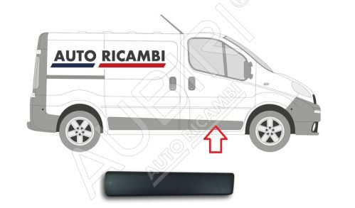 Protective trim Renault Trafic since 2001 right, front door