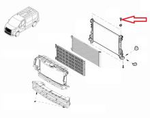 Radiator screw Fiat Talento 2016-2021 (2)