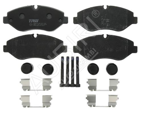 Brake pads Mercedes Sprinter since 2006 (906) front, with accessories