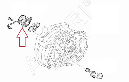 Clutch Release Bearing Clutch Release Bearing Fiat Ducato since 2021 2.2D