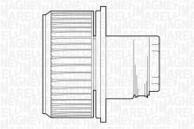 Heater blower fan Fiat Ducato, Jumper, Boxer 1994-2006
