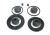 Brake caliper repair kit Fiat Ducato since 1994 Q18 front 46/52 mm
