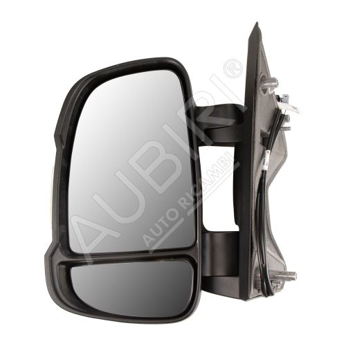 Rear View mirror Fiat Ducato since 2011 left short 80mm, electric, with sensor, 16W, 4-PIN