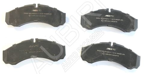 Brake pads Iveco Daily 2000-2006 35/50C front/rear, Daily 65C rear