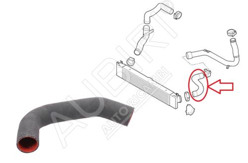 Charger Intake Hose Fiat Ducato 2006-2016 3.0 from turbocharger to intercooler