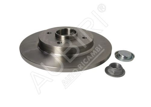 Brake disc Citroën Berlingo, Partner 2008-2018 rear, with bearing, 268 mm