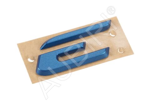 Emblem "E" Fiat Scudo since 2022 for E-Scudo, electric