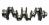 Crankshaft Iveco Daily, Fiat Ducato since 2016 2.3D Euro6