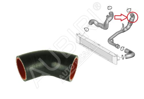 Charger Intake Hose Citroën Jumper 2011-2016 2.2 from turbocharger to throttle