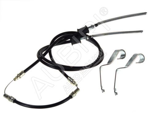 Handbrake cable Ford Transit 1991-2000 rear, 2730/2x940+231 mm