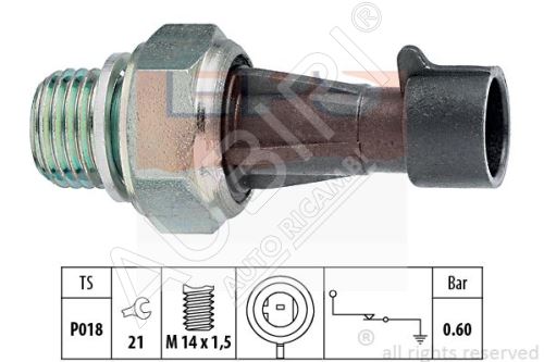 Oil pressure sensor Iveco Daily since 2000, Fiat Ducato since 1994, EuroCargo