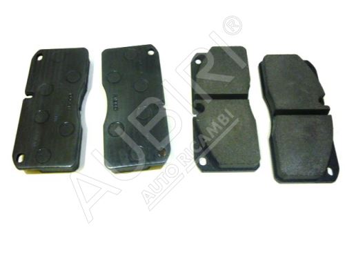 Brake pads Iveco EuroCargo since 1991 80E-100E front/rear