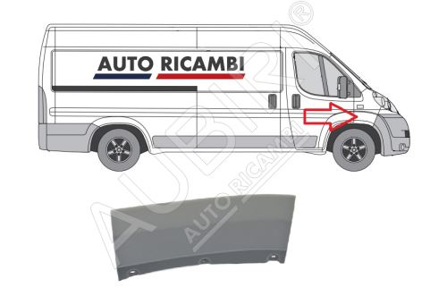 Protective trim Fiat Ducato 2006-2014 right, fender trim