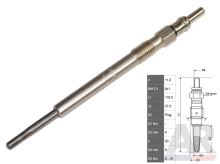 Glow plug Fiat Doblo 2004-2022, Fiorino since 2007 1.3D (2)