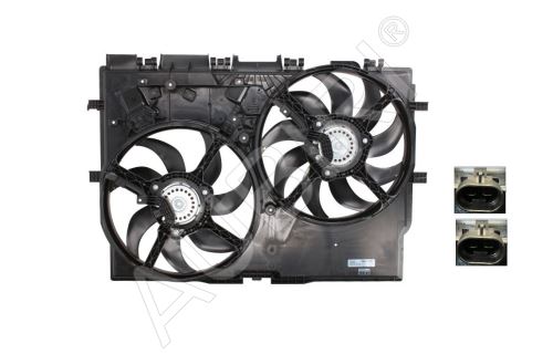 Radiator fan Fiat Ducato since 2006, 0x relay and resistor
