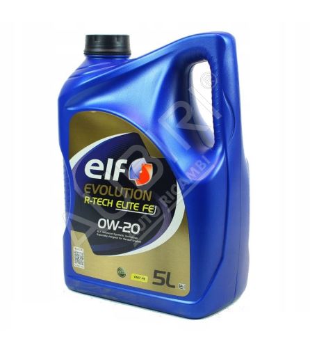 Motor oil Elf Evolution R-Tech ELITE FE 0W20 - RN17FE, 5l