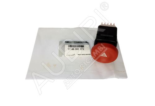 Warning light switch Renault Master, Vivaro 1998-2010