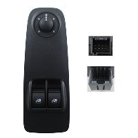 Electric window switch Fiat Ducato 2006-2011 left, black