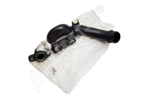 Air pipe Fiat Scudo, Berlingo 2007-2011 1.6D from turbocharger to intercooler