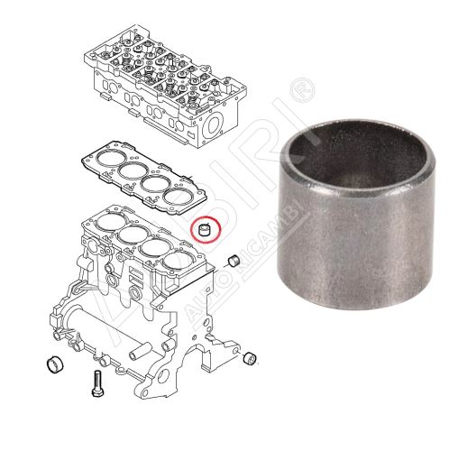 Cylinder head pin Fiat Ducato since 2011 2.0 14mm