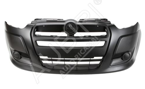 Front bumper Fiat Doblo 2010-2016 black, to paint