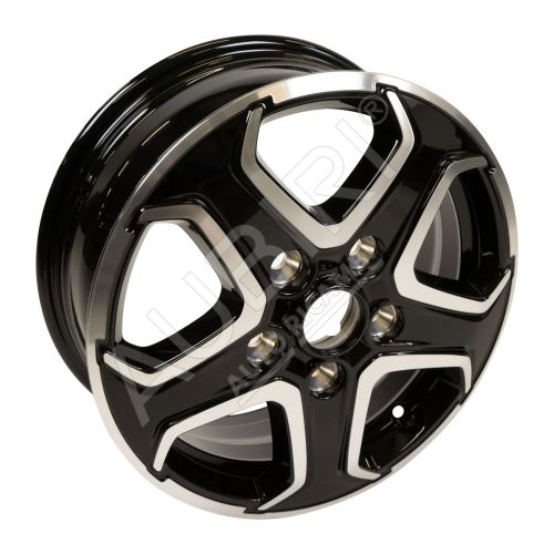 Light alloy rim Fiat Ducato since 2006 6Jx16", 5x130 mm, ET68, alloy wheel, black and gray