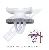 Side rail clip Iveco Daily 2006 (5pcs in package)