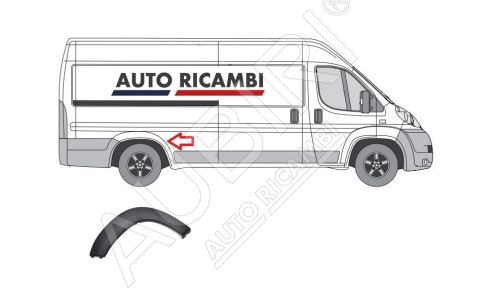 Protective trim Fiat Ducato since 2006 right, fender trim