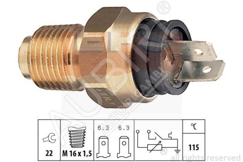 Water temperature sensor Fiat Ducato 230