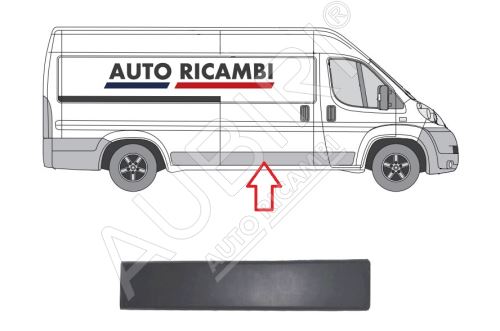 Protective trim Fiat Ducato since 2006 right, sliding door 124cm