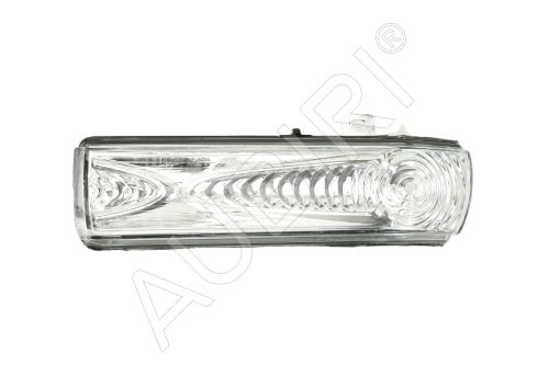 Glass turn signals light Fiat Doblo 2010-2022, Opel Combo since 2012 left, in mirror