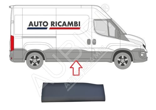 Protective trim Iveco Daily since 2014 right, sliding door (3520/4100)