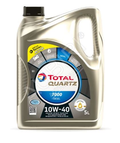 Engine oil Total Quartz 7000 DIESEL 10W40 5L